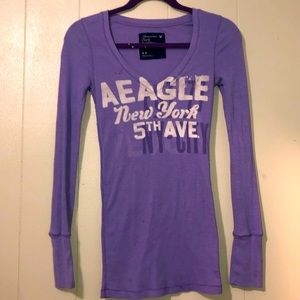 america eagle long sleeve tee
